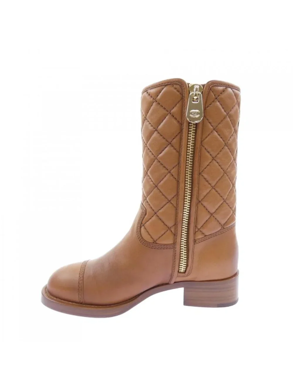 Chanel Boots Brown